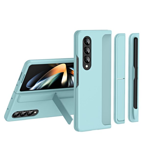 Detachable Pen & Phone Case for Samsung Galaxy z Fold 4 - 2 in 1 - Green - Image 10