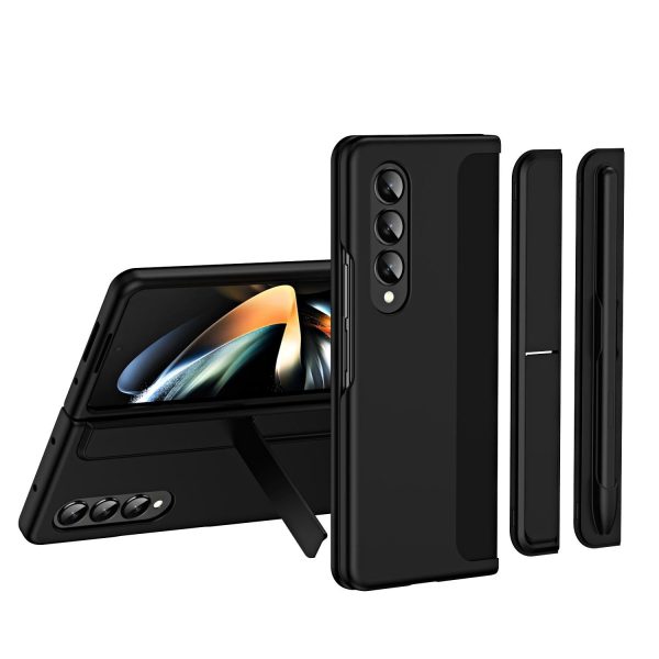 Detachable Pen & Phone Case for Samsung Galaxy z Fold 4 - 2 in 1 - Green - Image 12