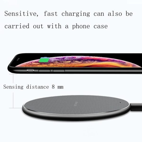 10W Universal Wireless Charger With 50Cm Cable - Image 7