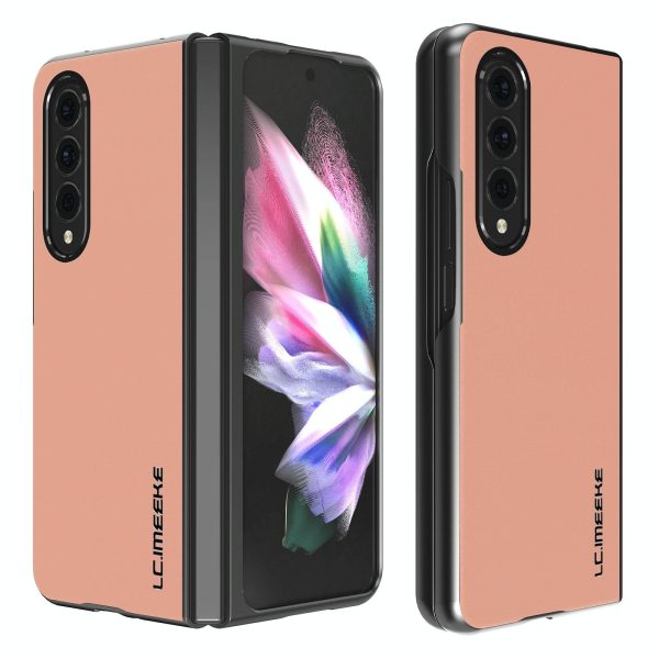 Leather Shockproof Case for Samsung Galaxy z Fold 4 / 5g - Pink