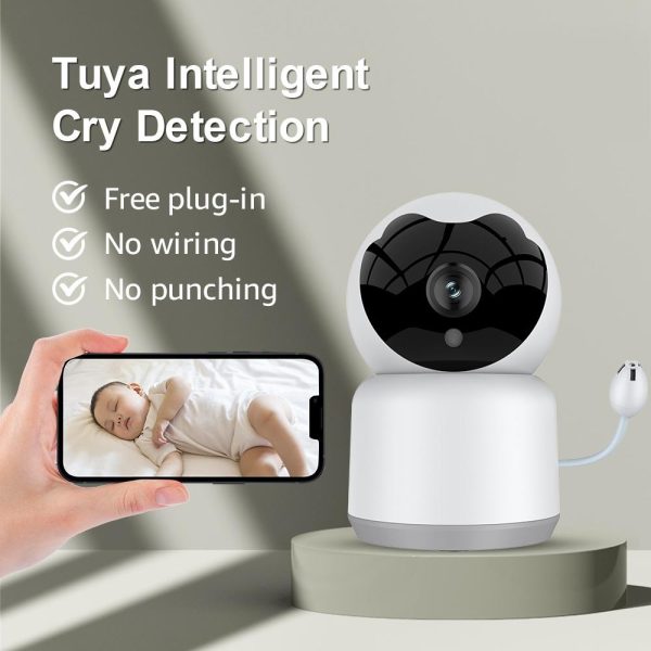 Wireless Baby Camera With Night Vision And Temperature Sensor - Image 3