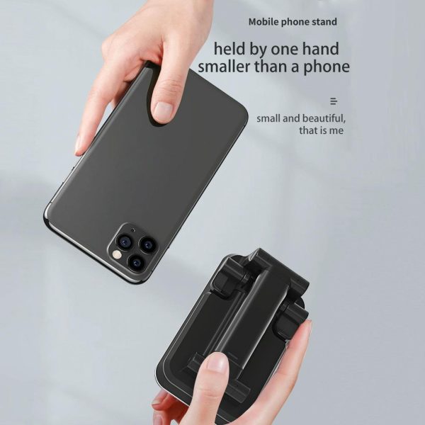 Portable 2 In 1 Wireless Charging Stand Double Charge - Black - Image 6