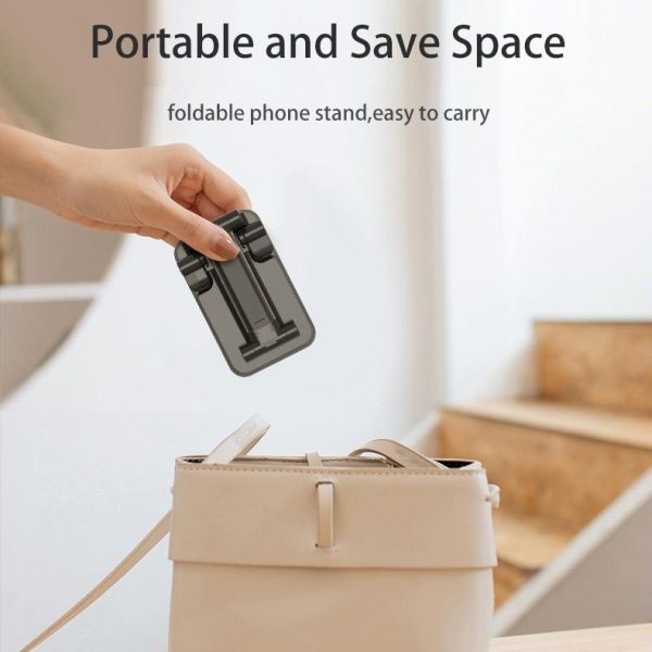 Portable 2 In 1 Wireless Charging Stand Double Charge - Black - Image 7