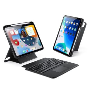 Black Magnetic Bluetooth Keyboard Tablet Case - For Ipad 10.2 2019/2020/2021/Air 2019/Pro 10.5 Inch 2017 - Image 2