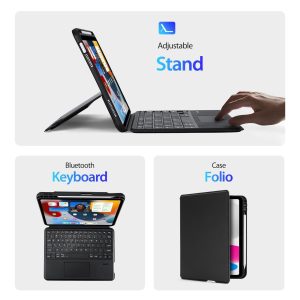 Black Magnetic Bluetooth Keyboard Tablet Case - For Ipad 10.2 2019/2020/2021/Air 2019/Pro 10.5 Inch 2017 - Image 5