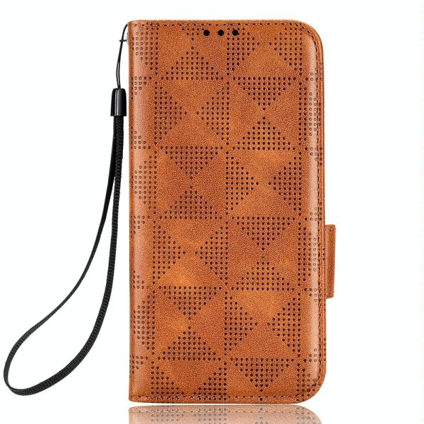 Symmetrical Leather Triangle Phone Case for Samsung Galaxy z Fold 4 - Black - Image 3