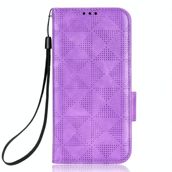 Symmetrical Leather Triangle Phone Case for Samsung Galaxy z Fold 4 - Black - Image 15