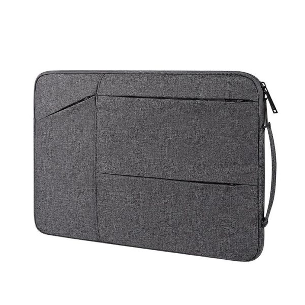Waterproof Laptop Handbag - 15.6 Inches Shock-absorbing & Large-capacity - Grey - Image 10