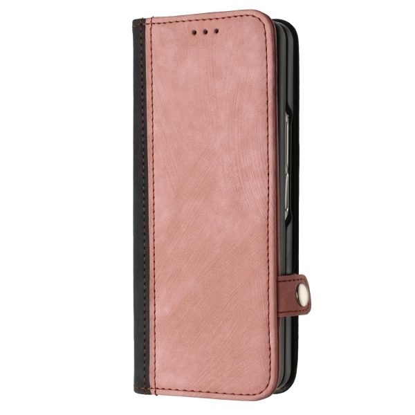 Leather Phone Case with Side Buckle for Samsung Galaxy z Fold 4 / 5g - Royal Blue - Image 3