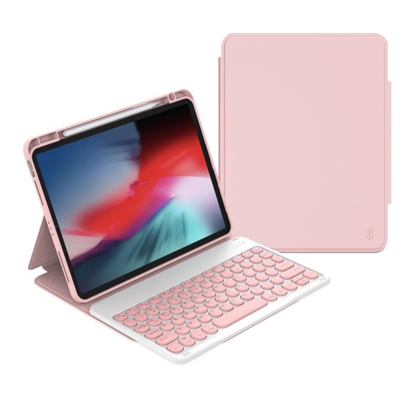 Detachable Keyboard Tablet Case With Magnetic Skin Feel - Black - Image 2
