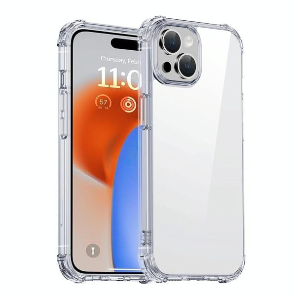 Crystal Clear Shockproof Phone Case for Iphone 15 by Ipaky - Image 2
