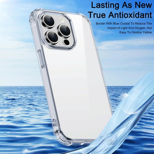 Crystal Clear Shockproof Phone Case for Iphone 15 by Ipaky - Image 6