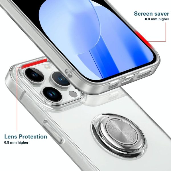 Tpu Phone Case with Ring Holder for Iphone 15 - Slim & Secure - Image 4