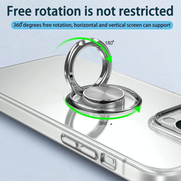 Tpu Phone Case with Ring Holder for Iphone 15 - Slim & Secure - Image 5