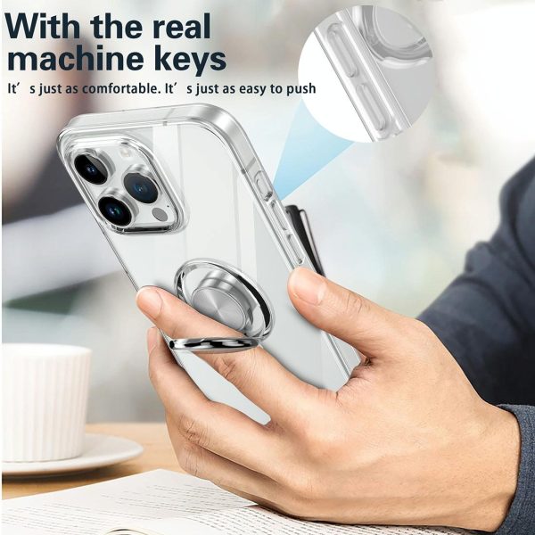 Tpu Phone Case with Ring Holder for Iphone 15 - Slim & Secure - Image 9