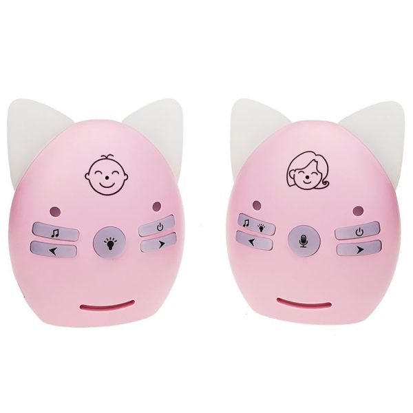 Wireless Baby Monitor With Voice Intercom And Night Light - White - Image 10