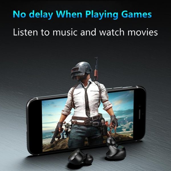 Touch Bluetooth Earphones with Dual Noise Cancellation and Charging Box - Image 7