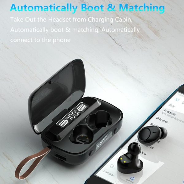 Touch Bluetooth Earphones with Dual Noise Cancellation and Charging Box - Image 11