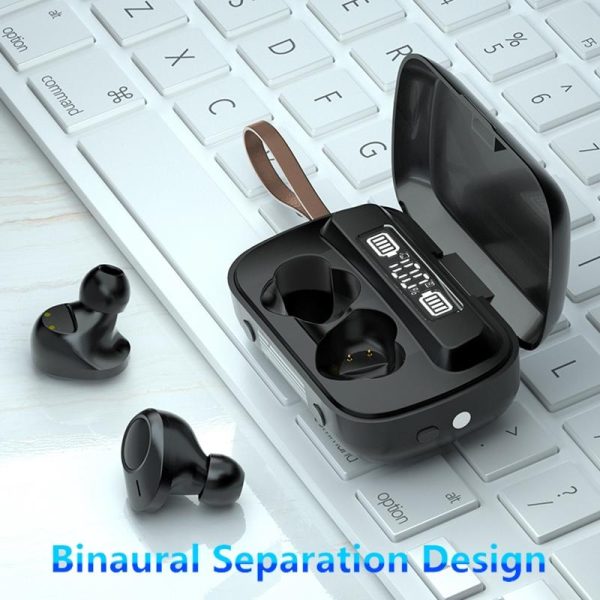 Touch Bluetooth Earphones with Dual Noise Cancellation and Charging Box - Image 13