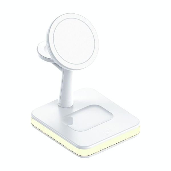 15W Wireless Fast Charger With 360° Rotating Holder - Black - Image 9