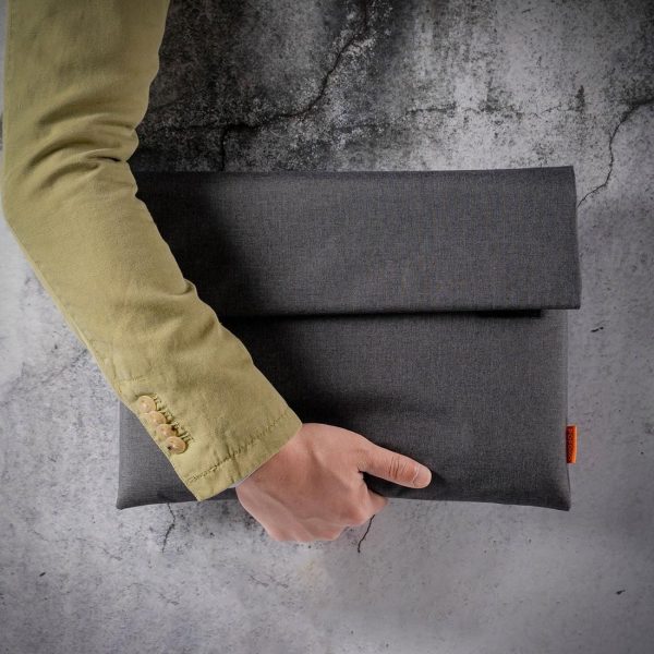 13.3 Inch Waterproof Laptop Inner Package Bag - Black - Image 12