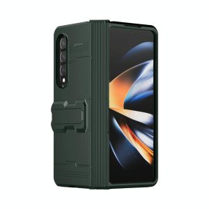 Anti-fall King Kong Phone Case for Samsung Galaxy z Fold 4 - Green - Image 3