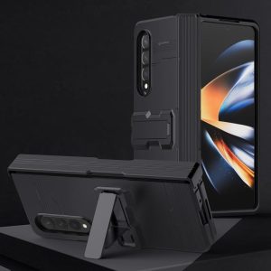 Anti-fall King Kong Phone Case for Samsung Galaxy z Fold 4 - Green - Image 8