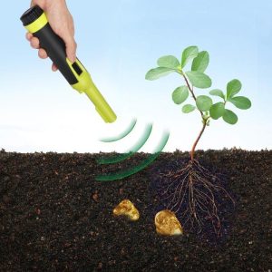 Waterproof Handheld Metal Detector with Lcd Display - Fluorescent Green - Image 1