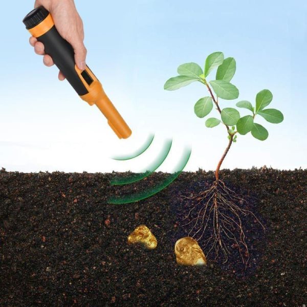 Waterproof Handheld Metal Detector with Lcd Display - Fluorescent Green - Image 9