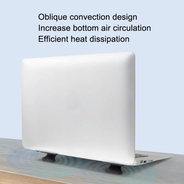 Foldable Laptop Stand - Portable and Compact - Black - Image 7