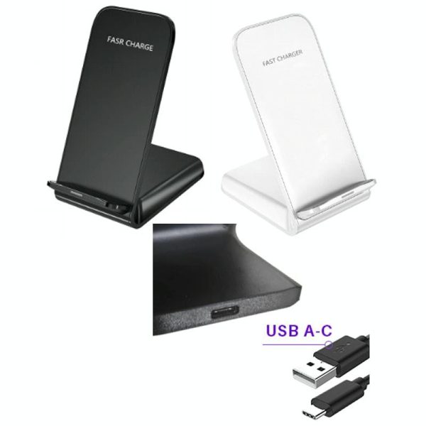 15W Wireless Desktop Charger With Fast Charging - White - Image 4