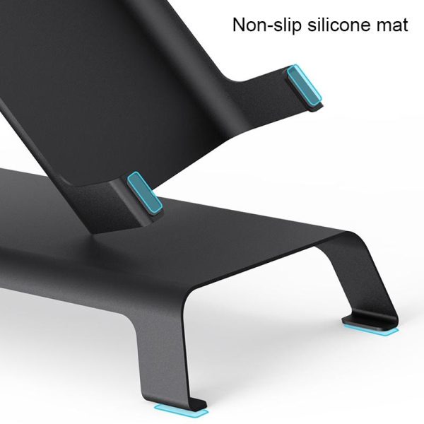 White Monitor Riser Bracket - Space-saving - Image 5