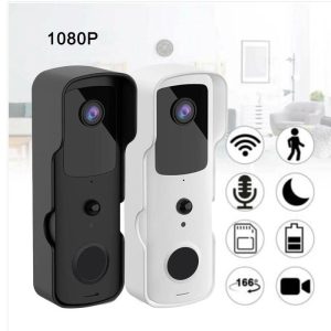 Wireless Smart Doorbell With Two-Way Intercom & Night Vision - Battery Powered - White - Image 7