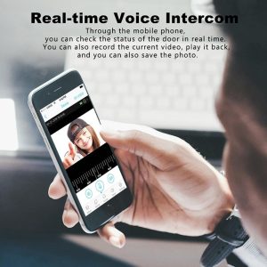 Wireless Smart Doorbell With Two-Way Intercom & Night Vision - Battery Powered - White - Image 9