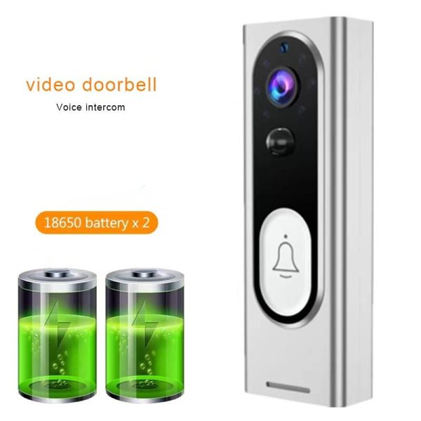 Smart Wireless Video Doorbell With Night Vision & Motion Detection - White - Image 6