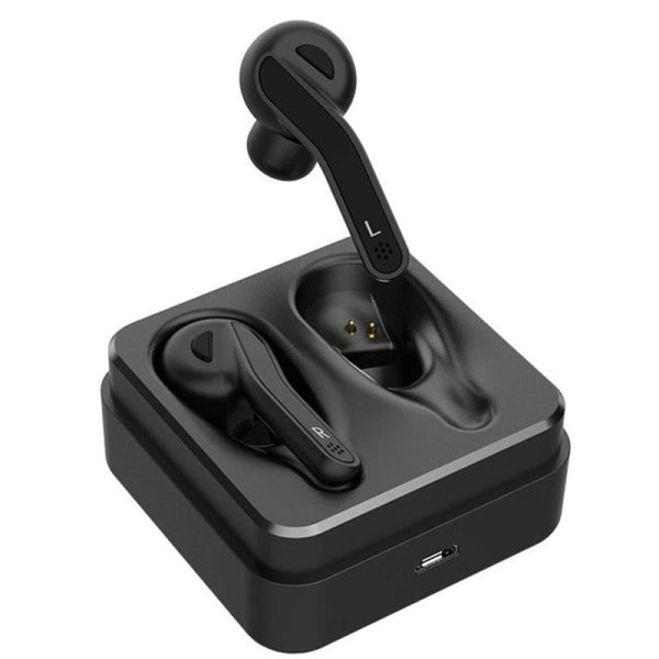 Mini Touch Control Wireless Earbuds with Charger Box - Hifi Bluetooth Tws - White - Image 2