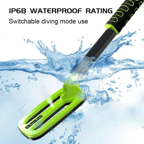 Waterproof Handheld Metal Detector for Underwater Treasure Hunting - Ip750 Yellow - Image 5