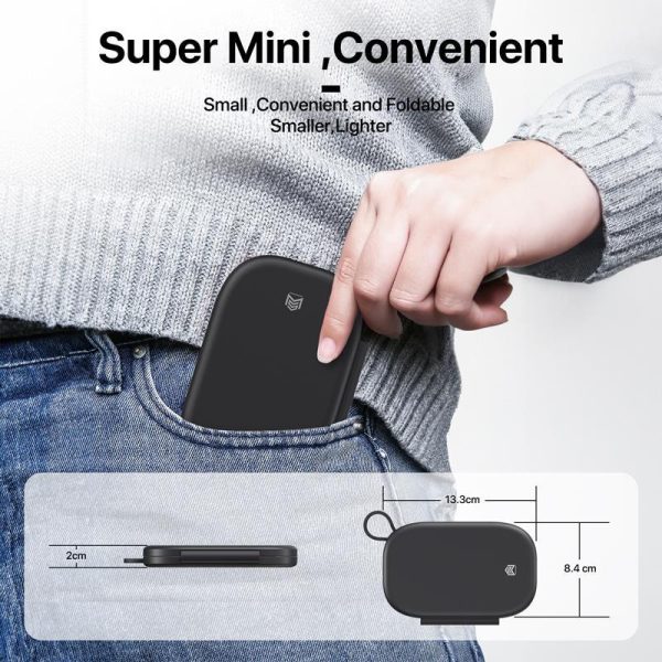 3 In 1 Magnetic Wireless Charger For Apple Devices - White - Image 6