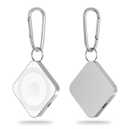 15W 3 In 1 Magnetic Wireless Charger For Smart Devices - Silver