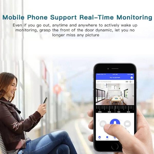 Smart Wifi Video Doorbell With Night Vision - Remote Monitoring - Image 5