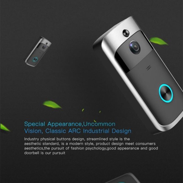 Smart Wifi Video Doorbell With Night Vision - Remote Monitoring - Image 12