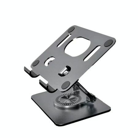 Universal Tablet Stand - 360 Degree Rotating Foldable - Gray