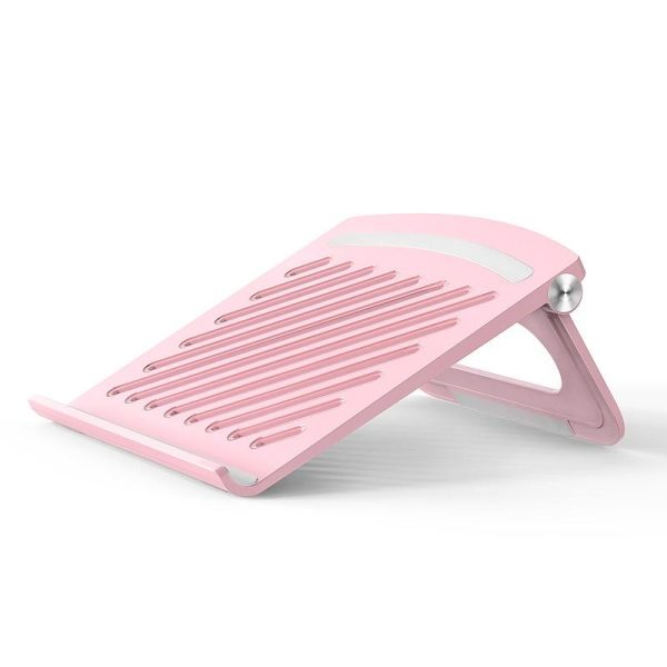 Foldable Laptop Cooling Stand - Height Adjustable - Black - Image 13