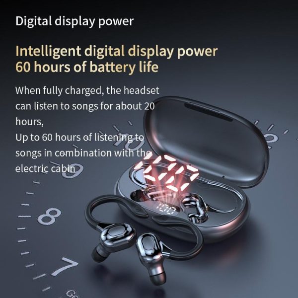 Wireless Bluetooth Earphones with Charging Case - F8 - Red Double Ear - Image 7