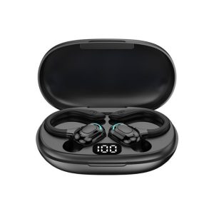 Wireless Bluetooth Earphones with Charging Case - F8 - Red Double Ear - Image 15