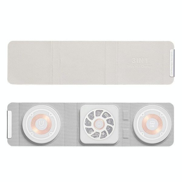 3 In 1 Portable Magsafe Wireless Charger - White - Image 11
