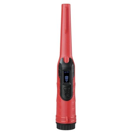 Small Handheld Metal Detector for Outdoor Treasure Hunting - Red Black