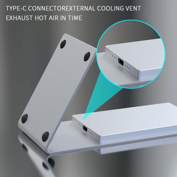 15W Magnetic Wireless Charger For Iphone Silver - Image 7