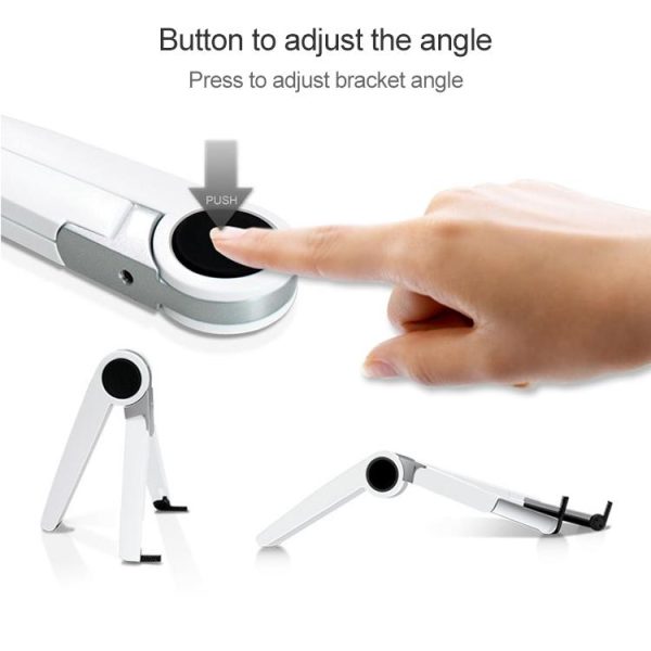 Triangle Cooling Bracket for Tablets Laptops and Desktops - White - Image 6