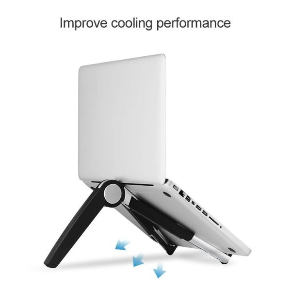 Triangle Cooling Bracket for Tablets Laptops and Desktops - White - Image 7